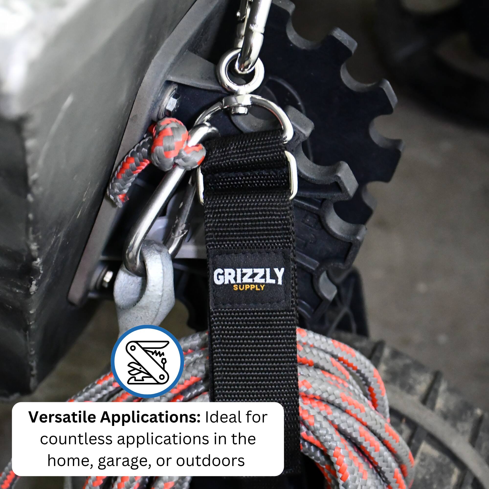 GRIZZLY SUPPLY

Versatile Applications: Ideal for countless applications in the home, garage, or outdoors