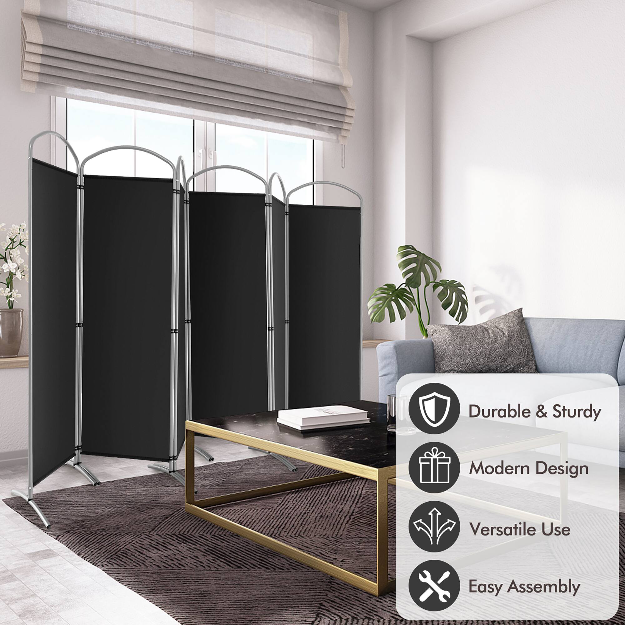 Durable & Sturdy  
Modern Design  
Versatile Use  
Easy Assembly