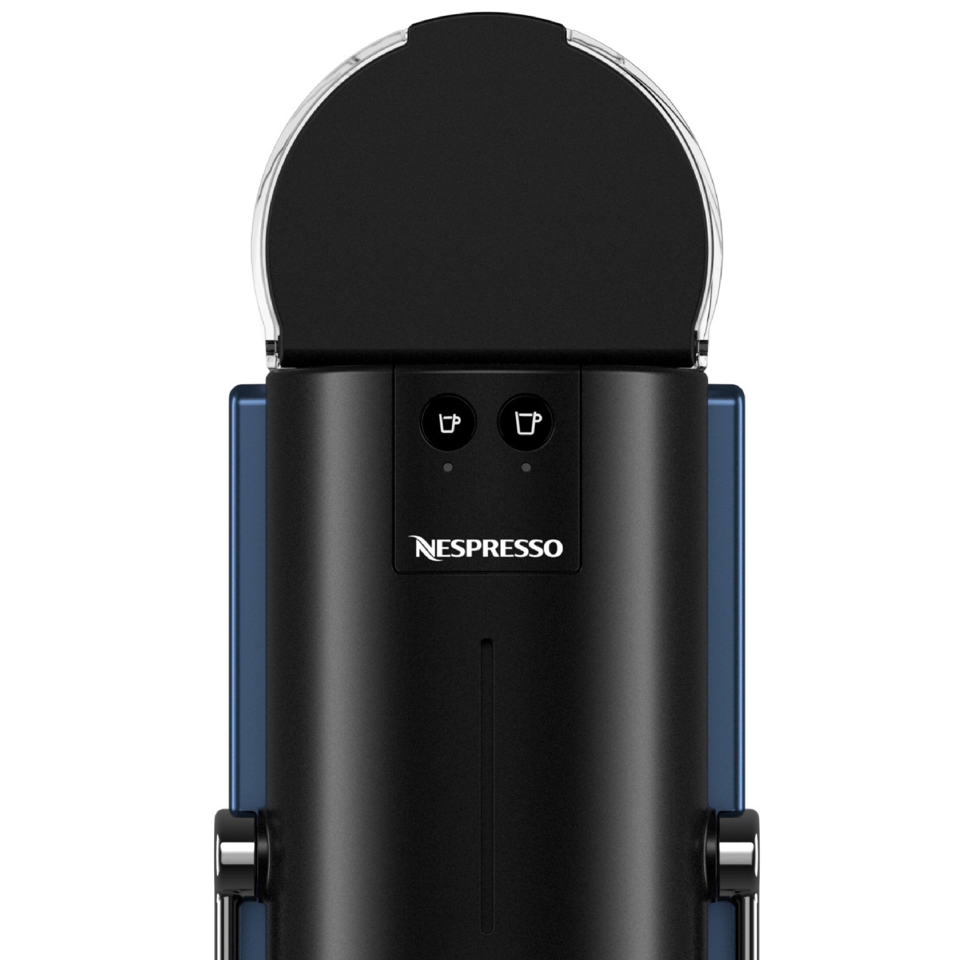 Alt View 8. De'Longhi - Nespresso Pixie Single Serve Espresso Machine, 19-Bar, Dark Blue - Dark Blue.