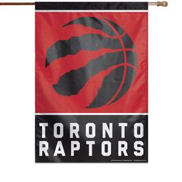WinCraft - Toronto Raptors 28" x 40" Primary Logo Single-Sided Vertical Banner - Multicolor