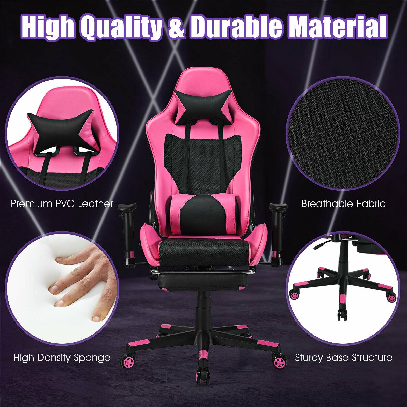 High Quality & Durable Material

- Premium PVC Leather
- Breathable Fabric
- High Density Sponge
- Sturdy Base Structure