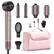 Front. Teendow - 1500W 7-in-1 Hair Dryer Brush and Hair Styler Set, Hot Air Styling Tool, Blow Dryer Brush with Negative Ions - Pink.