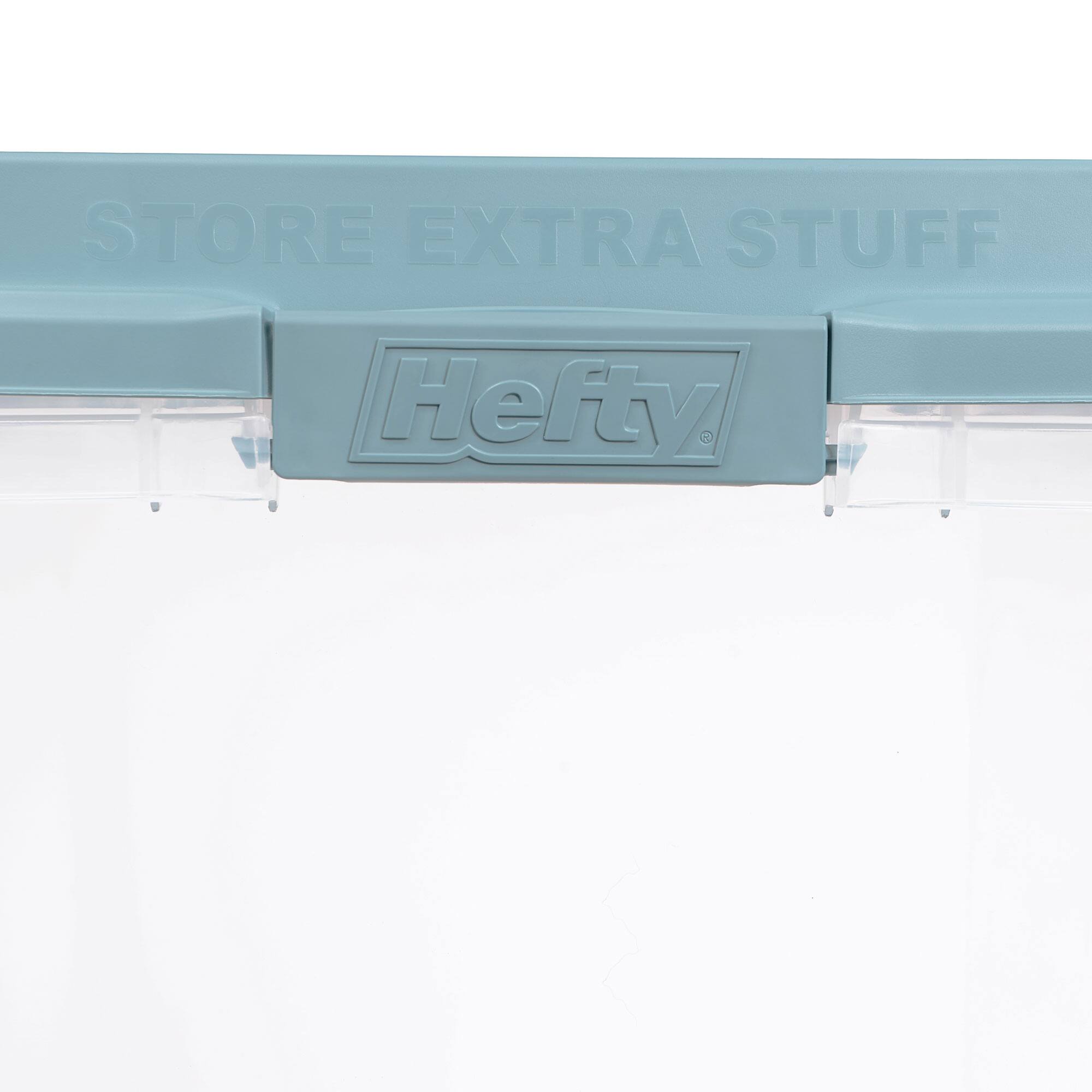 STORE EXTRA STUFF  
Hefty