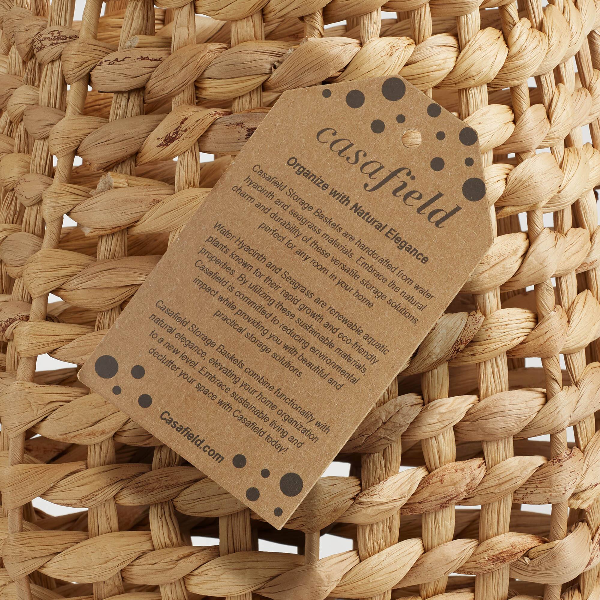Casafield Organize with Natural Elegance

Seagrass Baskets are handcrafted from water plants known for their rapid growth and renewable properties. These materials are versatile, durable, and eco-friendly, making them ideal for sustainable storage solutions. Casafield Storage Baskets combine functionality with elegance, providing practical storage while elevating your home organization. Embrace sustainable living and declutter your space with Casafield today!

Casafield.com