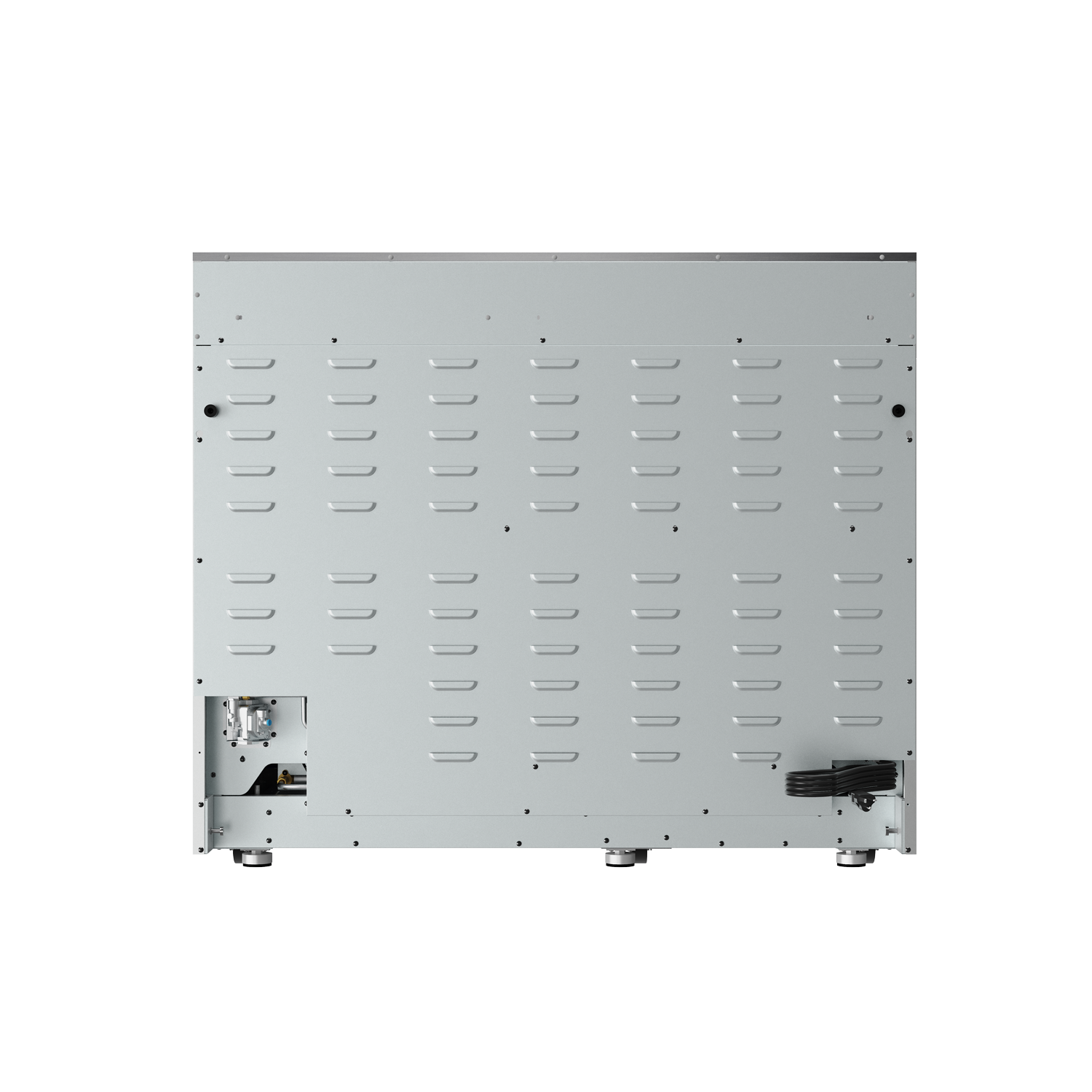 Alt View 6. Thor Kitchen - 7.6 Cu Ft. Freestanding Liquid Propane Double Oven Gas Range with Infrared Broiler - Stainless Steel.