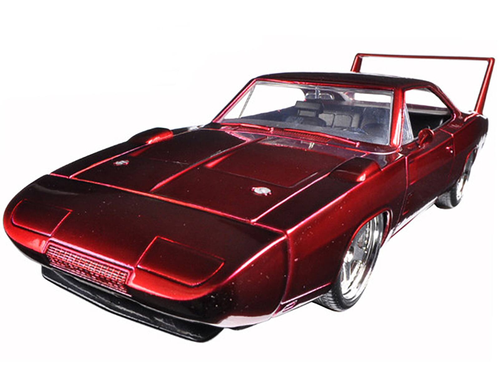 Alt View 1. Jada - 1969 Dodge Charger Daytona Red "Fast & Furious 7" (2015) Movie 1/24 Diecast Model Car by Jada.