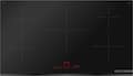 Bosch - 800 Series 36" Built-In Electric Induction Smart Cooktop with 5 Elements and Frameless Design - Black