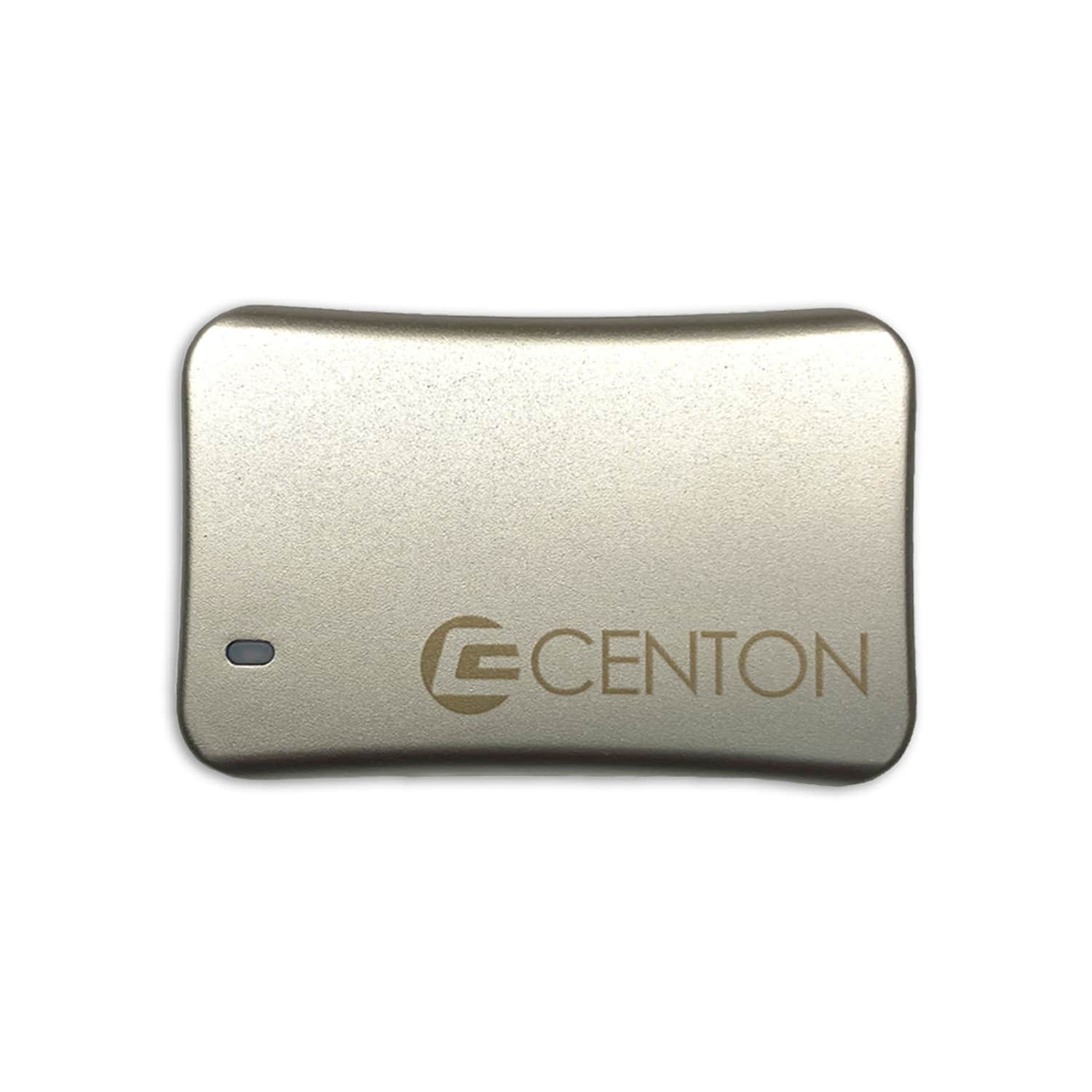 Front. Centon - Centon External SSD - Silver.