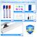 Come with everything you need to get started
- Dry Erase Marker: 3
- Coloful Magnet: 6
- Dry Erase: 1
- Installation Instruction: 1
- Installation Tools: 3
- 40 Inches Long-length Pen Tray: 1
- LIFETIME Warranty GUARANTEE