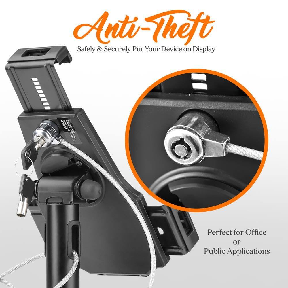 Anti-Theft  
Safely & Securely Put Your Device on Display  

NOTICE: RLH8  

Perfect for Office or Public Applications