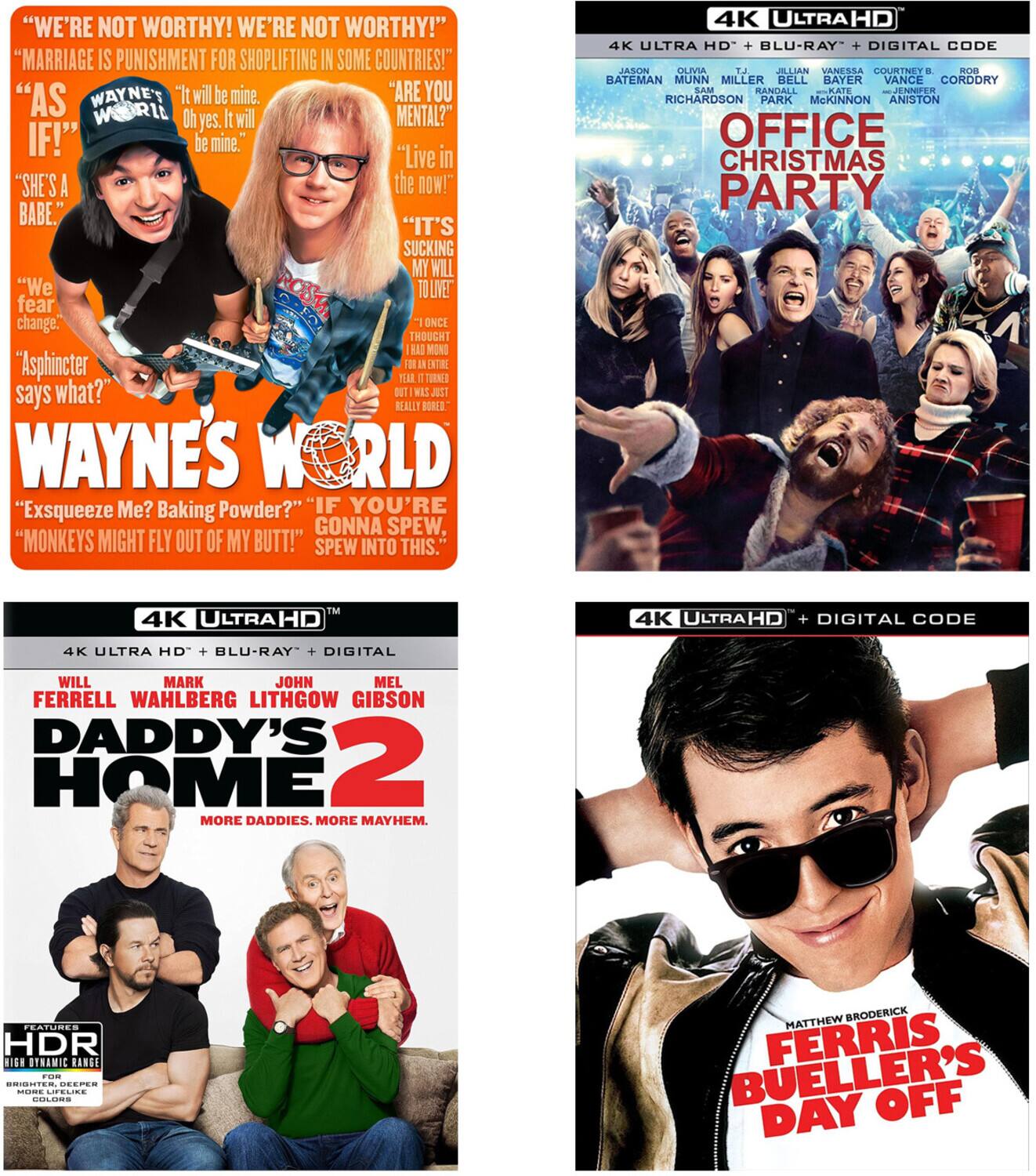 Front. 4K Comedy Classics Collection   - 4K Blu-Ray.