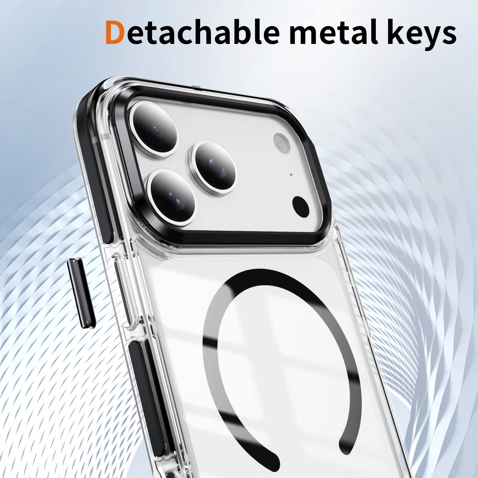 Detachable metal keys
