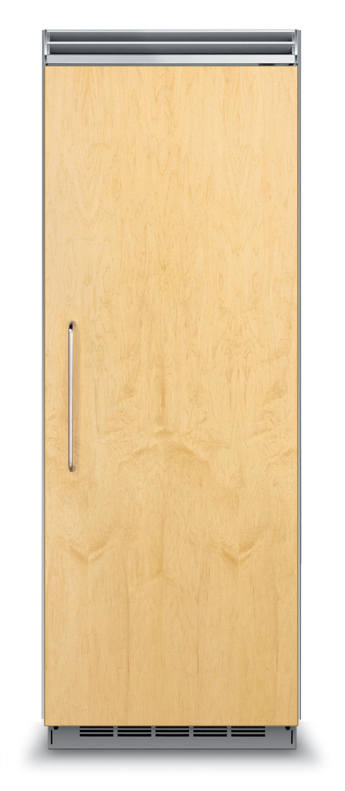 Front. Viking - 5 Series Quiet Cool 15.9 Cu. Ft. Upright Freezer - Custom panel.