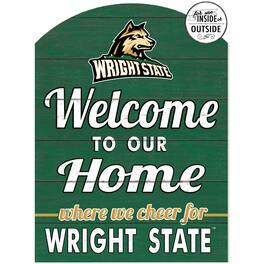 Jardine - Wright State Raiders 16'' x 22'' Indoor/Outdoor Marquee Sign - Green