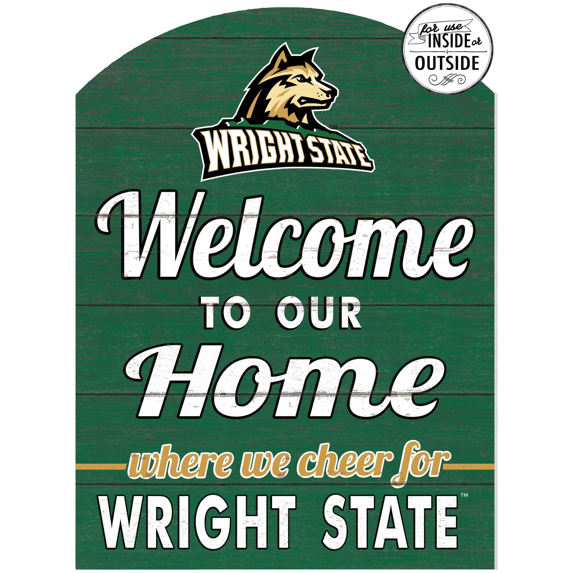 Wright State Raiders 16'' x 22'' Indoor/Outdoor Marquee Sign