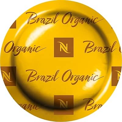 Nespresso - Brazil Organic Coffee Professional Capsules, Espresso Roast, 50/Box