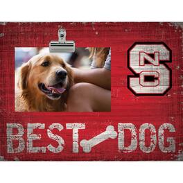 Fan Creations - NC State Wolfpack 10.5" x 8" Best Dog Clip Photo Frame - Multicolor