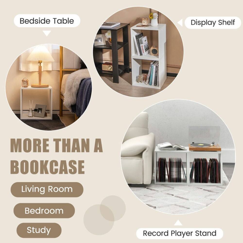 Bedside Table  
Display Shelf  

MORE THAN A BOOKCASE  

Living Room  
Bedroom  
Study  

Record Player Stand