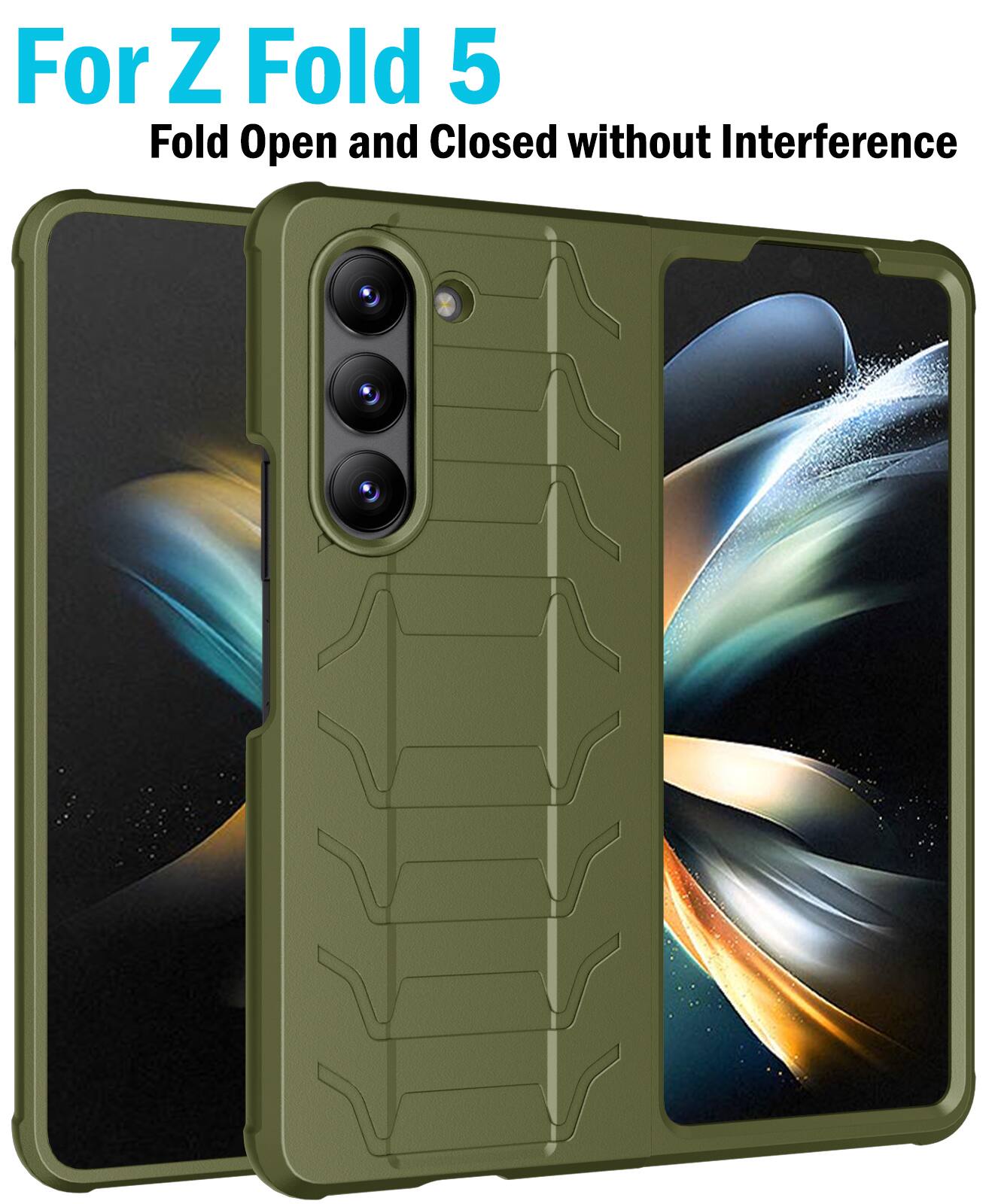 For Z Fold 5  
Fold Open and Closed without Interference