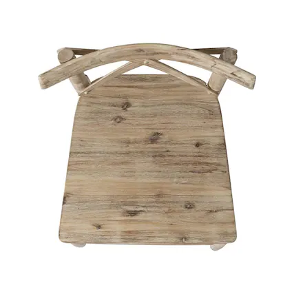 Front. FurniFact - Beach Counter Stool with Back Support for Kitchen Island or Bar Seating - Beach.