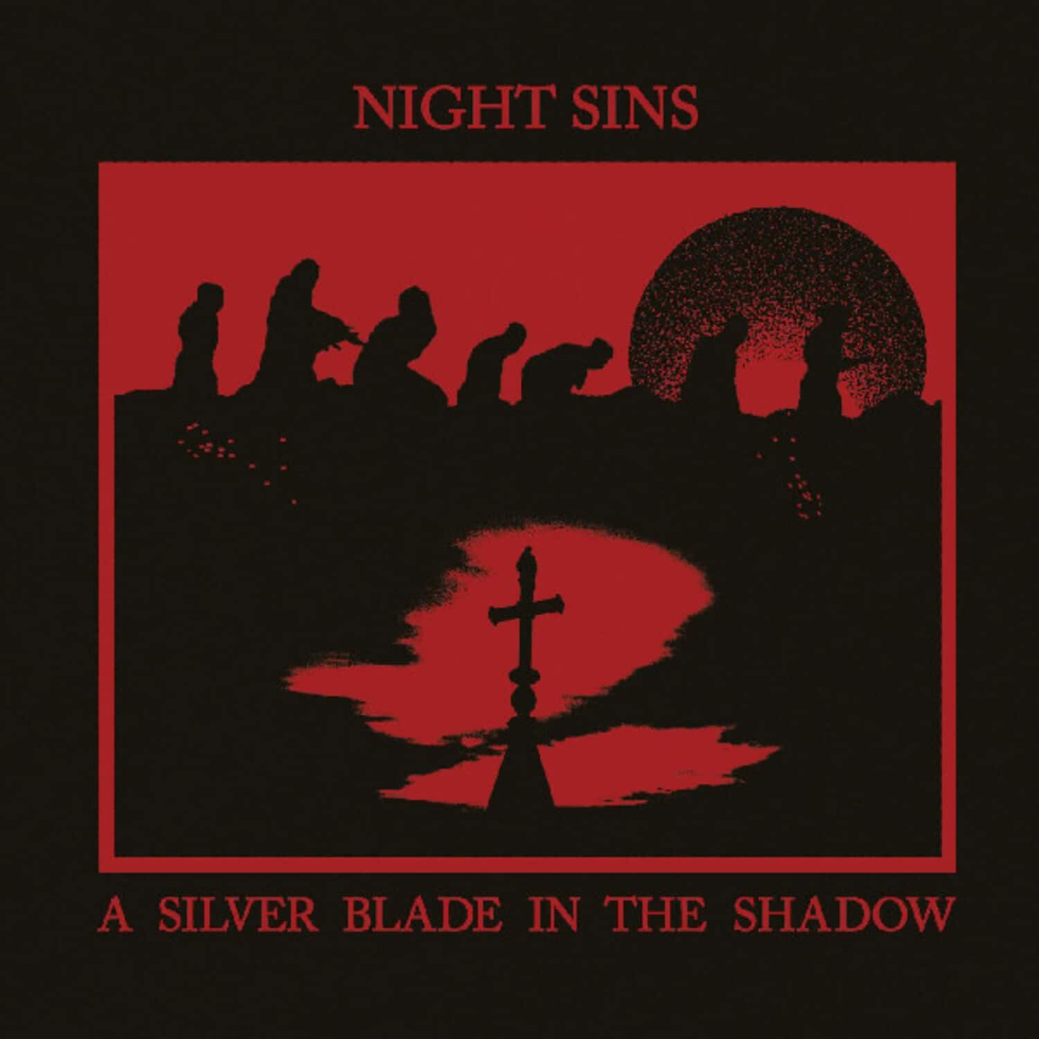 Night Sins - Silver Blade In The Shadow   - VINYL LP price history on PriceWatchPro