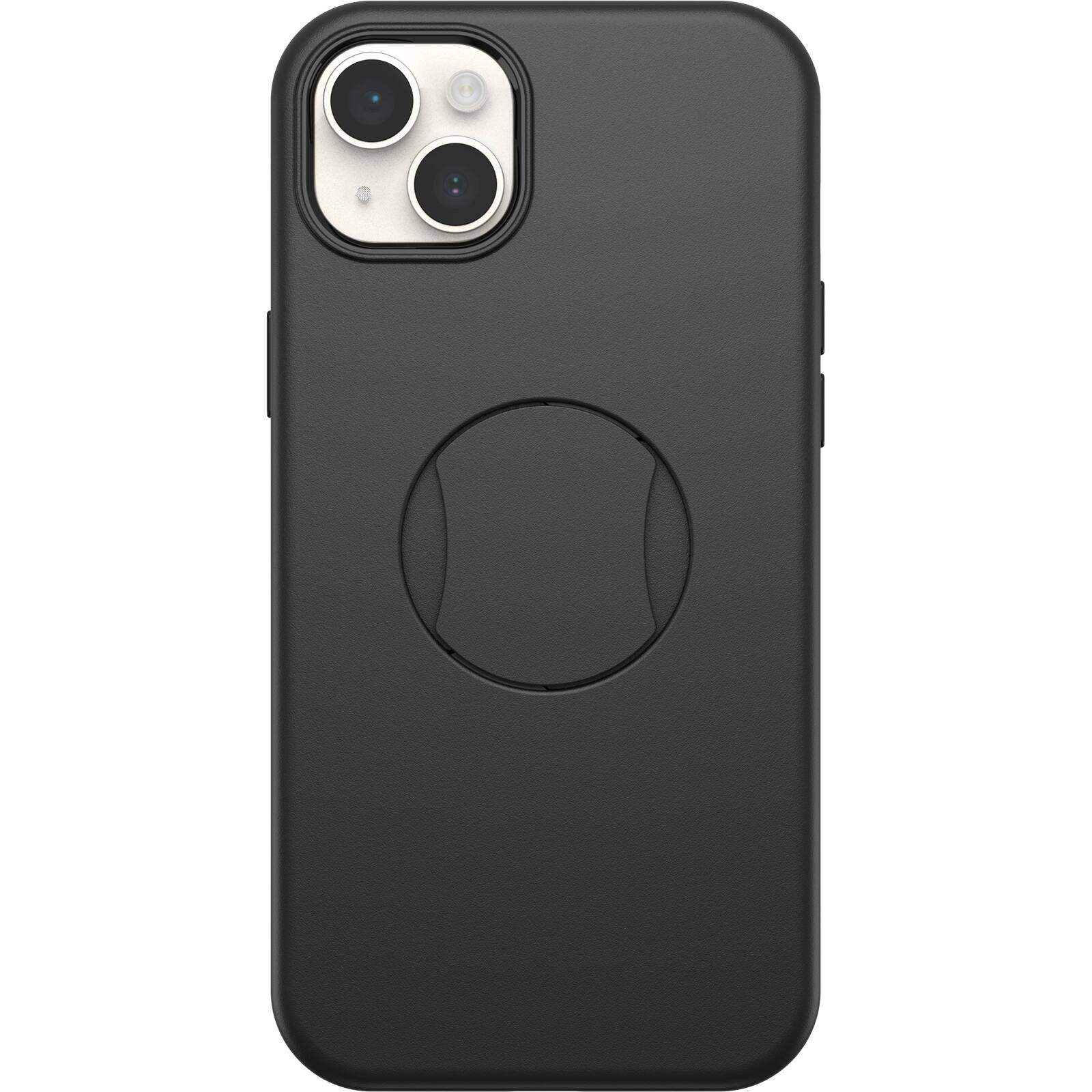 OtterBox - OtterGrip Symmetry Series Hard Shell for Apple iPhone 14 Plus - Black