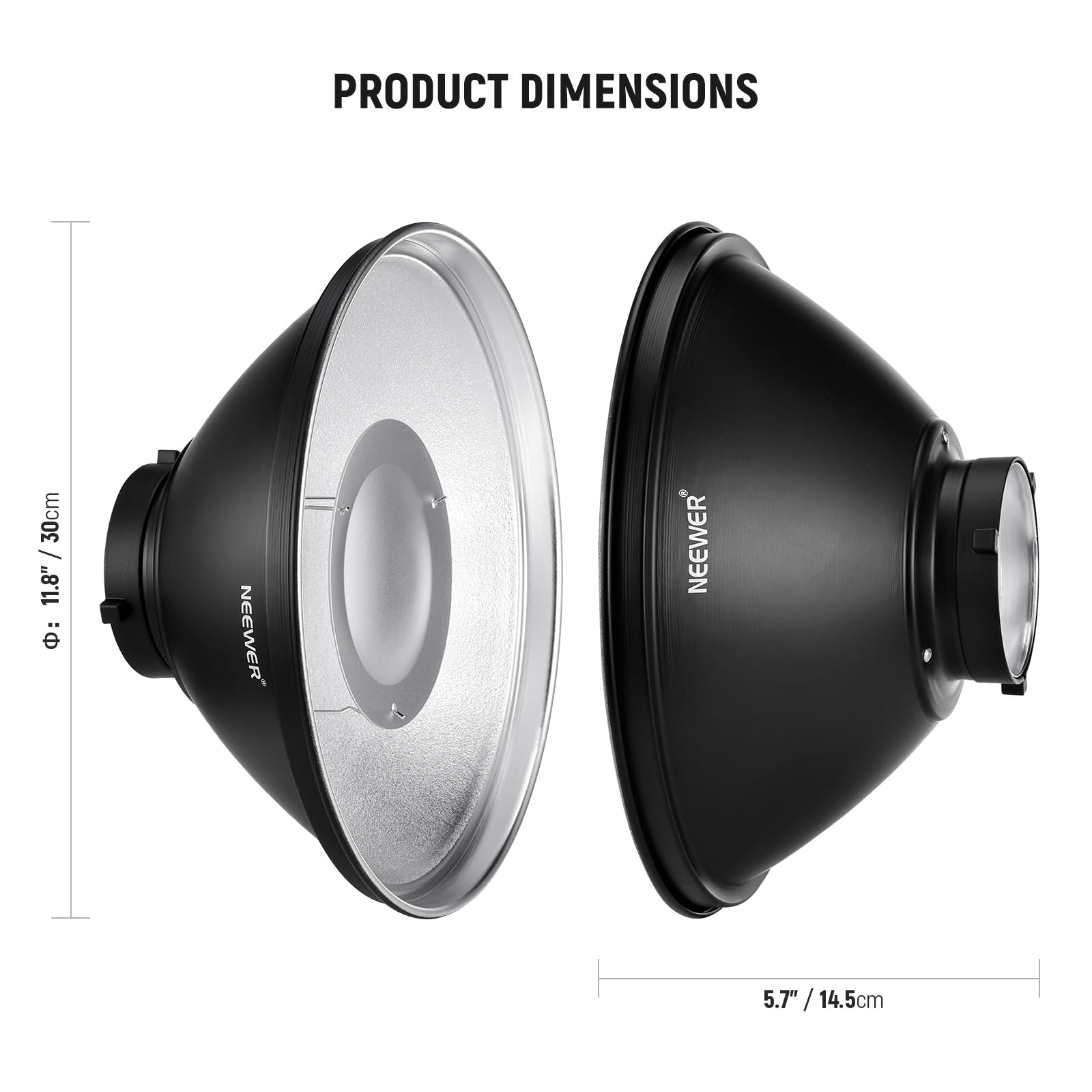 PRODUCT DIMENSIONS

11.8" / 30cm

5.7" / 14.5cm