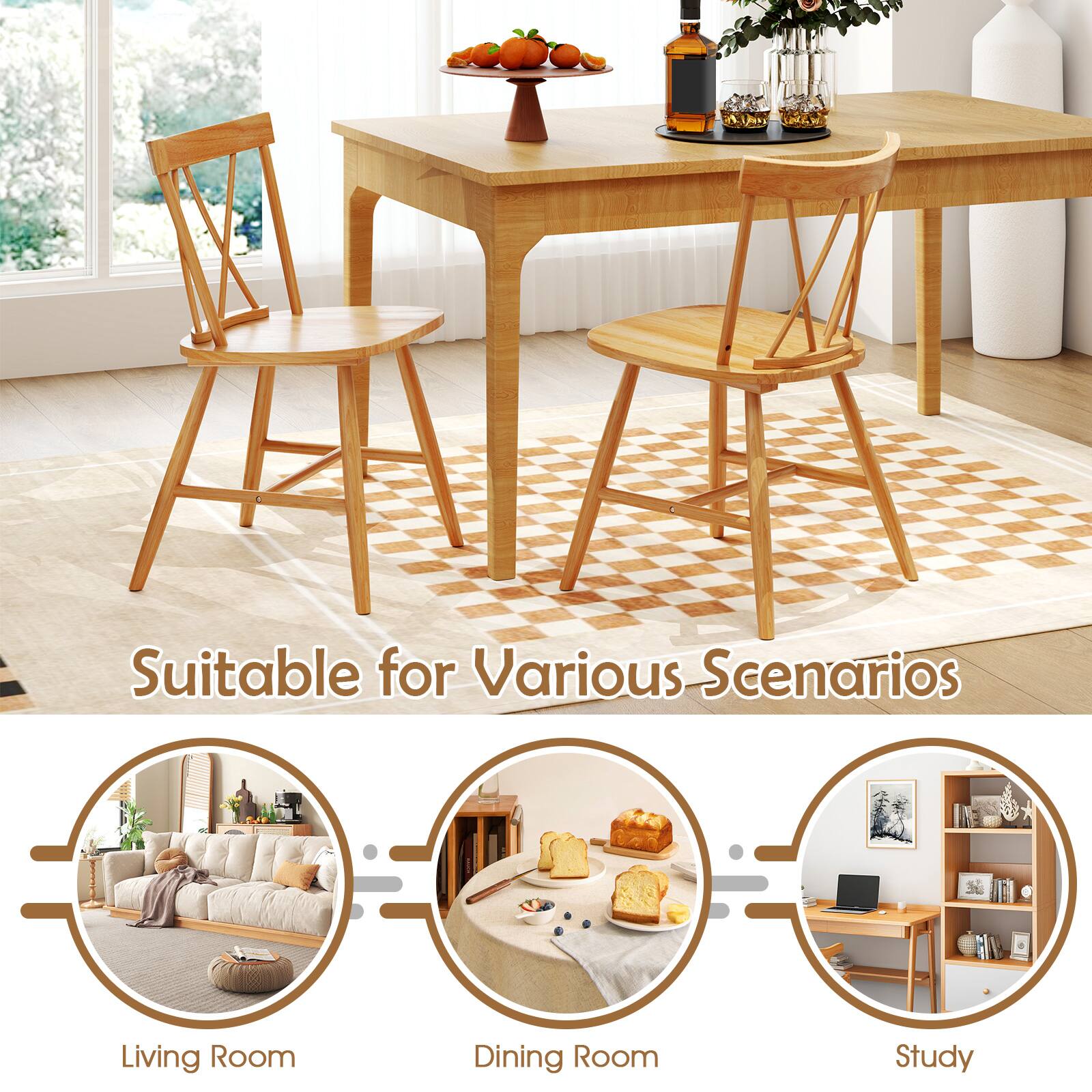 Suitable for Various Scenarios: Living Room, Dining Room, Study