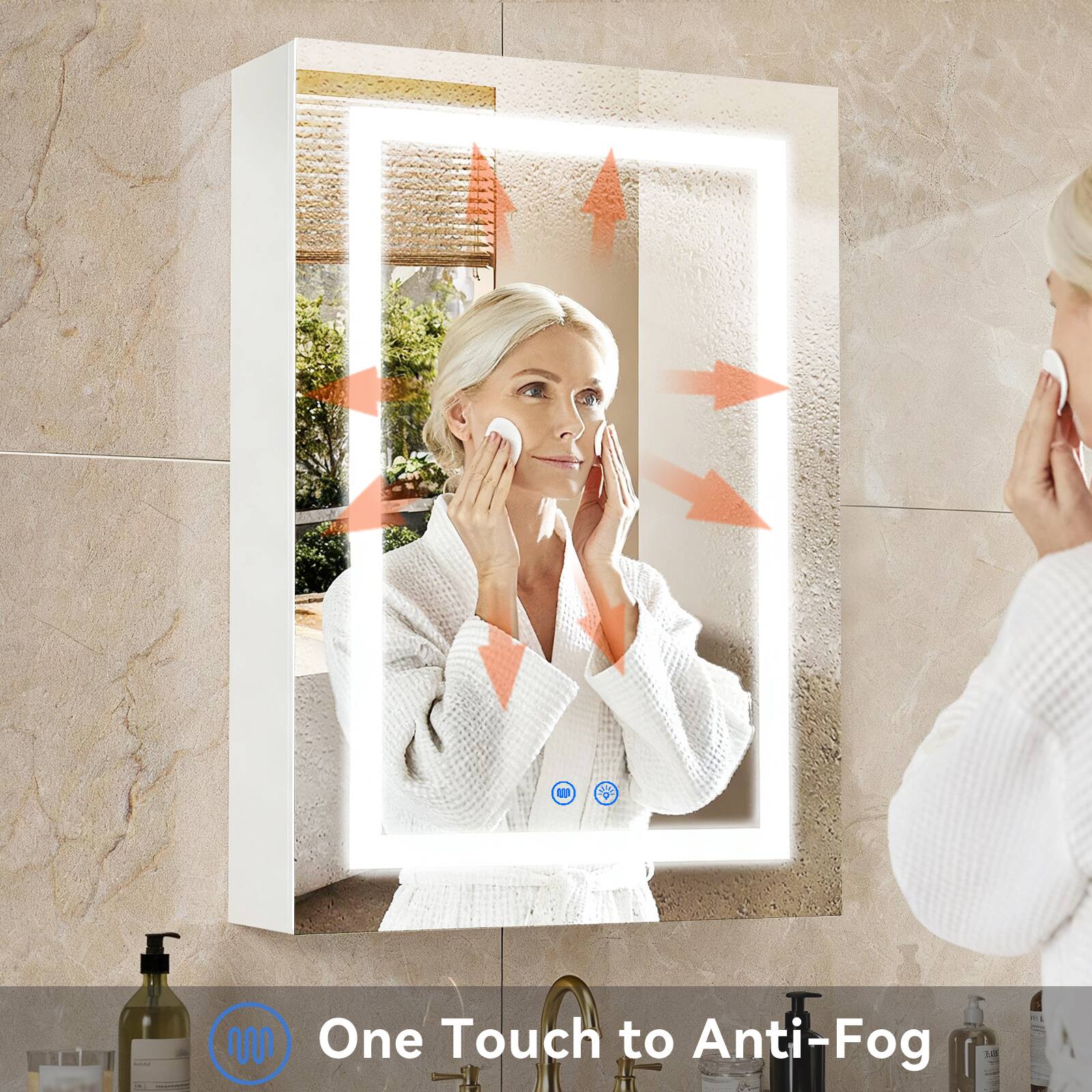 One Touch to Anti-Fog