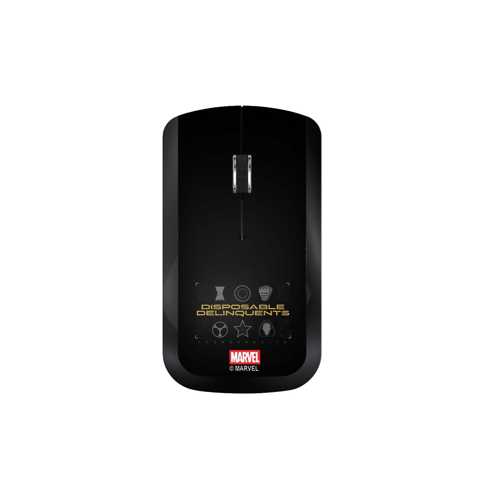 Keyscaper - Marvel Badge Wireless Mouse - Wireless - Thunderbolts 1