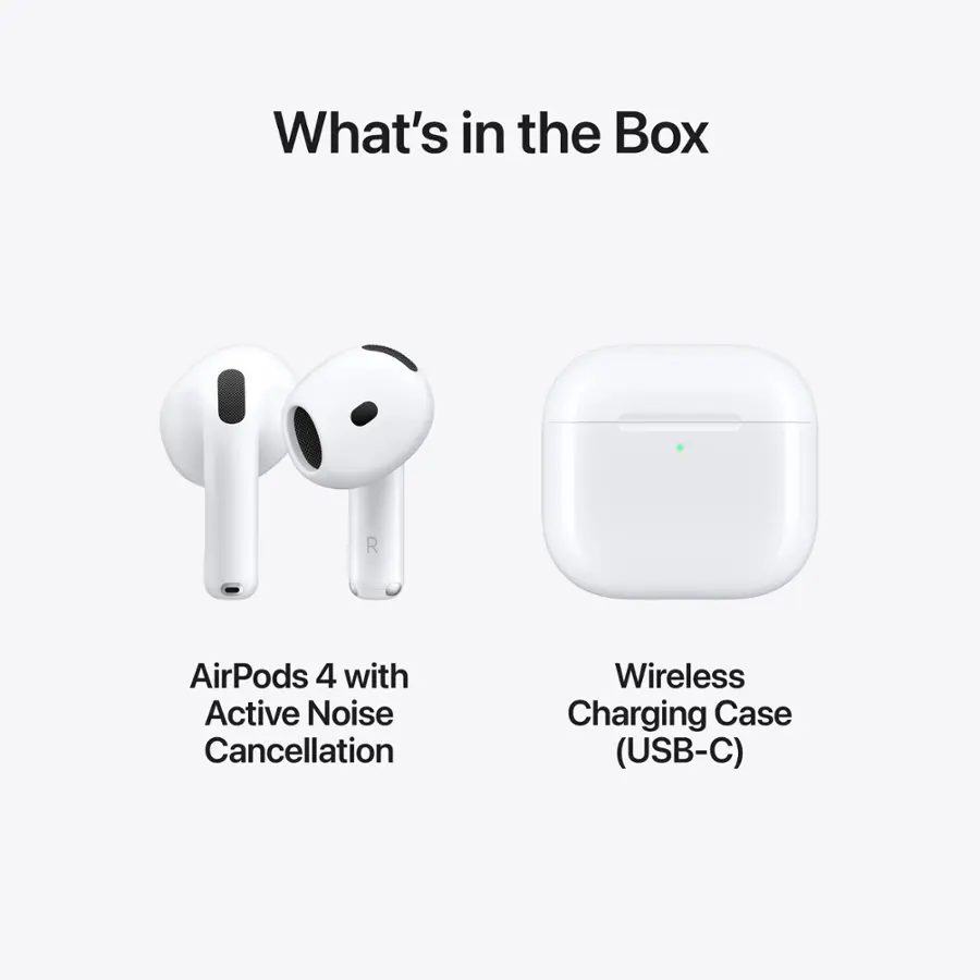 Apple AirPods with Active Noise Cancellation White MXP93LL/A