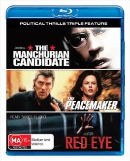 Political Thrills Triple Feature: The Manchurian Candidate / The Peacemaker / Red Eye - BLU-RAY