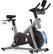 Left. MERACH - MERACH S26 Pro Exercise Magnetic Stationary Bike Low Noise Indoor Cycling Bike - Grey.