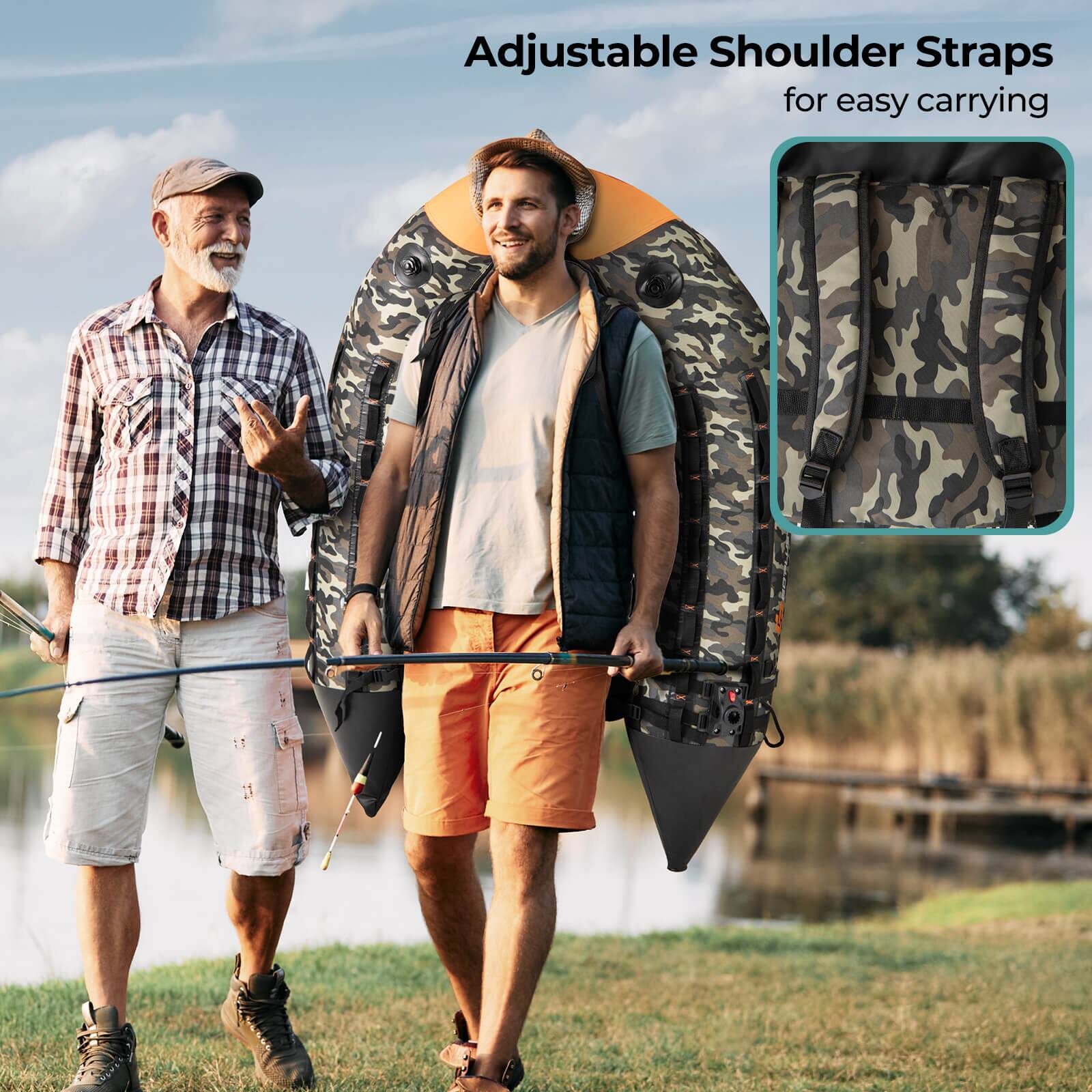 Adjustable Shoulder Straps for easy carrying