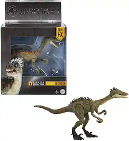Mattel - Collectible - Jurassic World Hammond Collection Troodon Action Figure - COLLECTIBLES - Multicolor