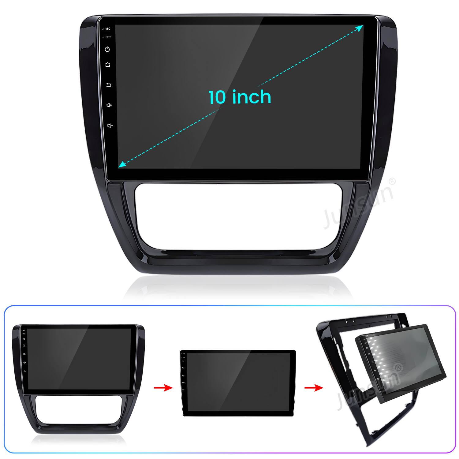 - M m   10 inch d- Junsun Junsun