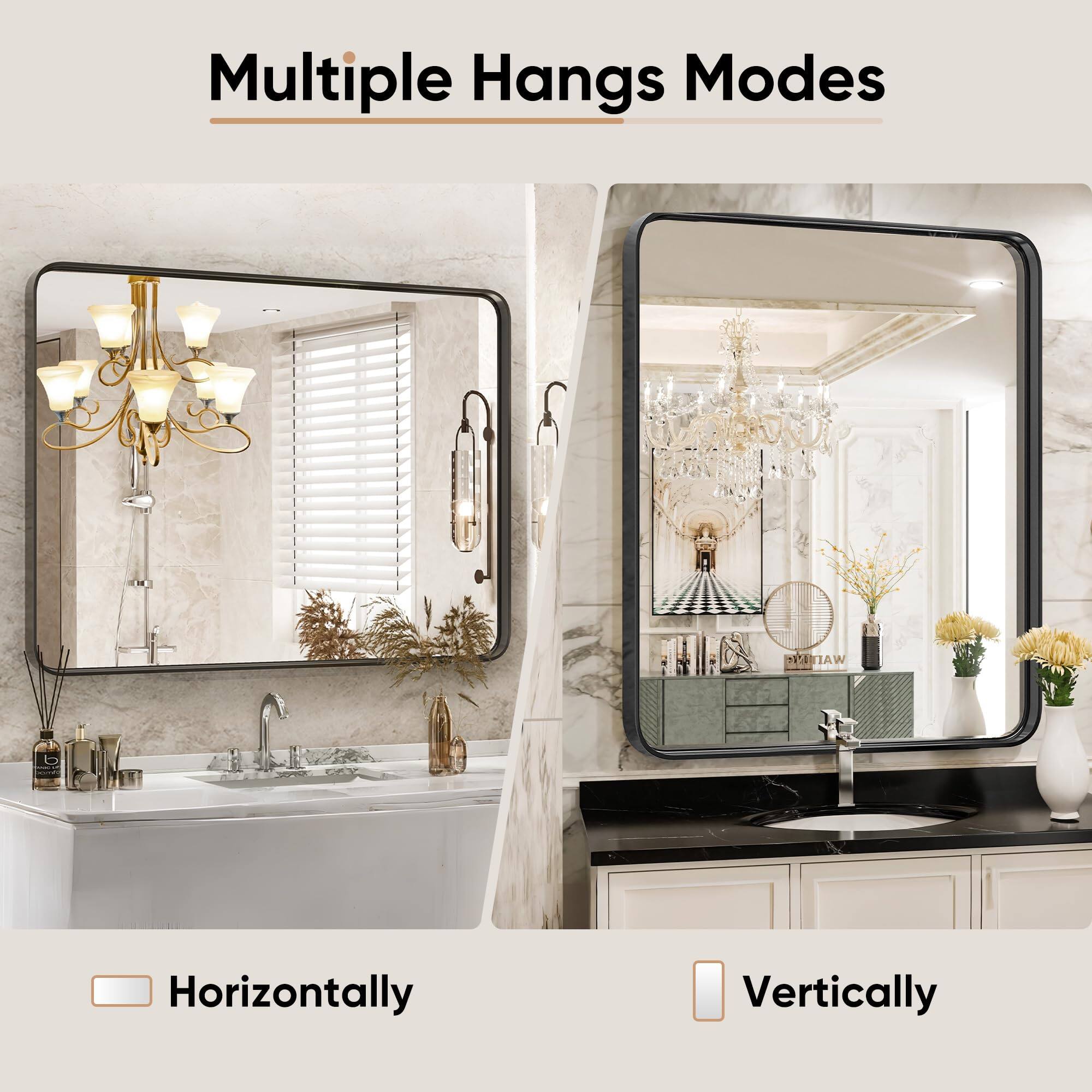 Multiple Hangs Modes

- Horizontally
- Vertically