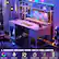PSE 2 FF 1 MA XOD 00 GAME OVER
ADRUS Z33 - MASTER L SHAPED GAMING DESK WITH LED LIGHTS
RGB Colors
Built-in Mic
Music Sync
Timing Function
APP Control
Remote Control