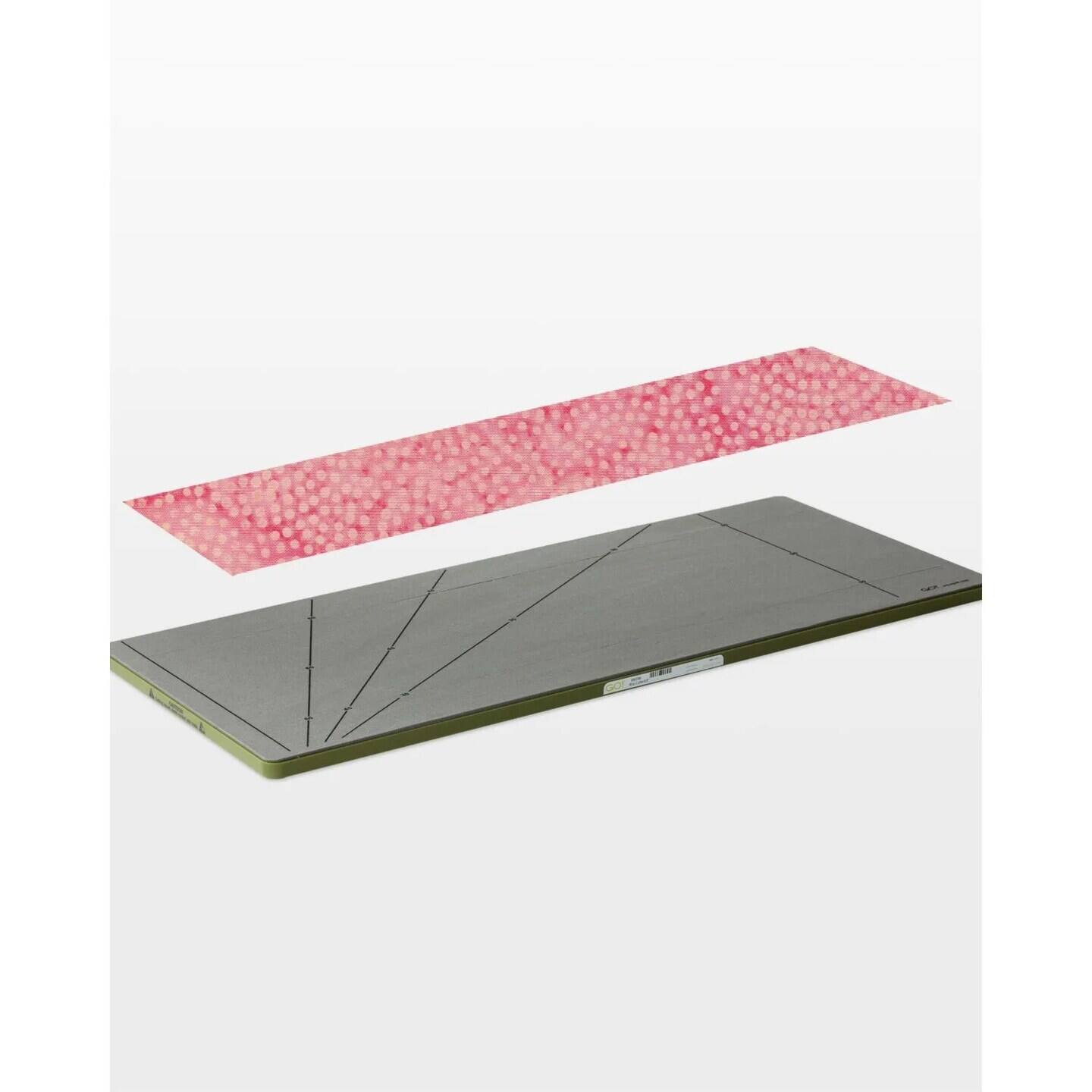 Back. AccuQuilt - GO Fabric Cutting Dies, Strip Cutter, 6-1/2-Inch - Multicolor.