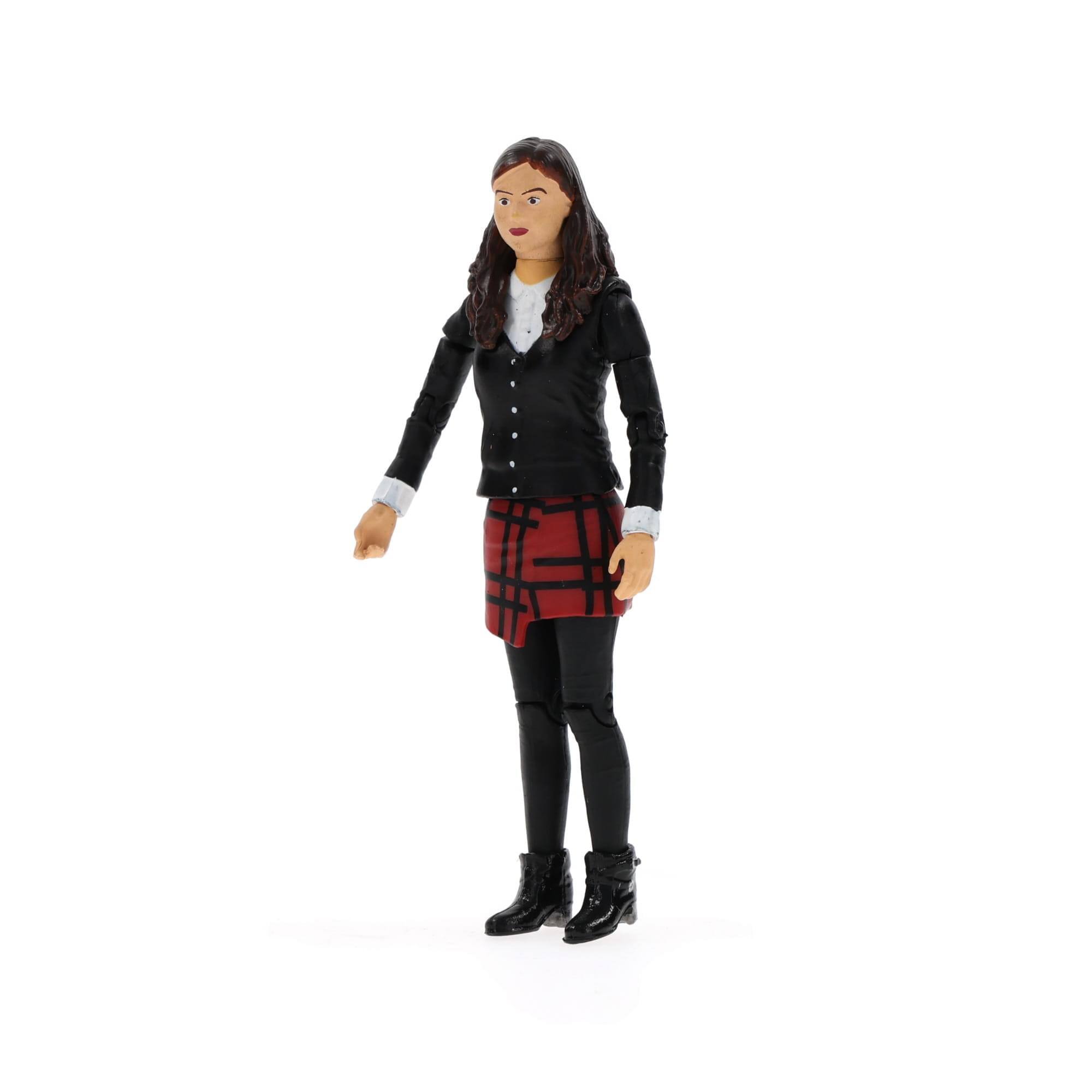 Alt View 10. Seven20 - Doctor Who 3.75" Action Figure: Clara Oswald (Cardigan/ Red Skirt) - Red.