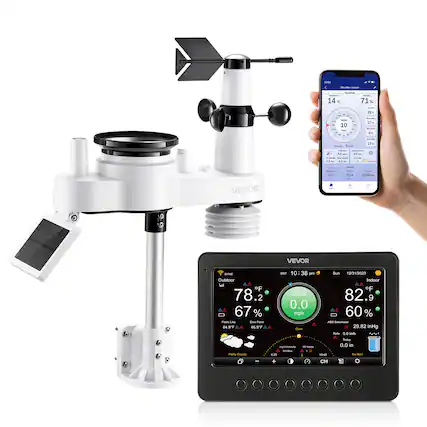 - E a tuthe - C : 14 - 71 % 2 - - 10 - d 15 6e 1P4 2 .. - - . o - - 22 - - 53% 100m - VEVOR VEVOR STC n9T 10 10:38 s Outdoor Sl AA oF 78. NNW 2 0.0 67% mph F Lk CAC PoE B49F 669F Lam - M- ..- - Party Chouiy dus ee + Sun 12/31/2023 Indoor MA oF 82.9 60% ABS Barometer 29.82 inHg Rate 0.0 int Tudey 0.0 in 4s - -an CH