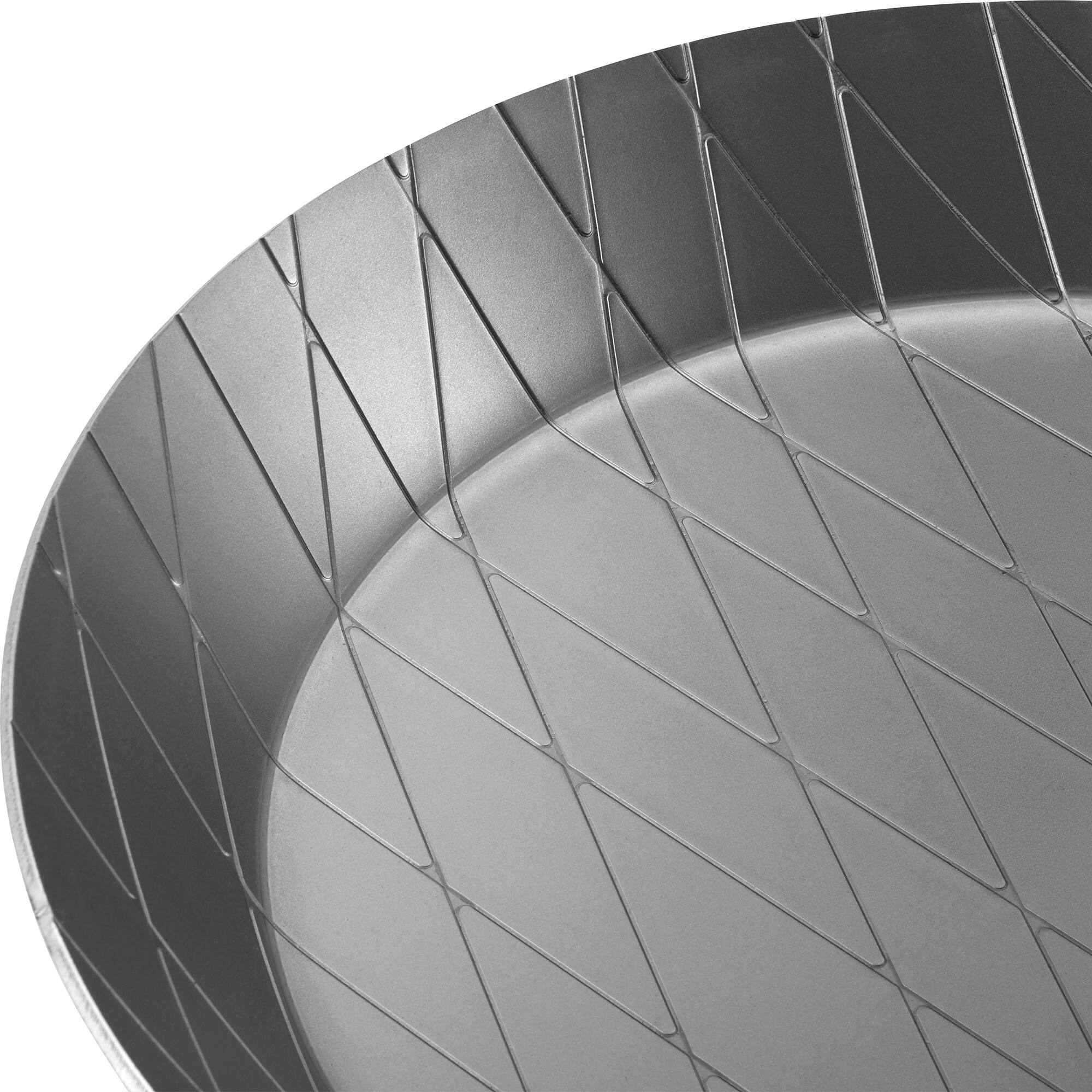 Alt View 4. ZWILLING - ZWILLING Forged 11-inch Carbon Steel Fry Pan - Silver.