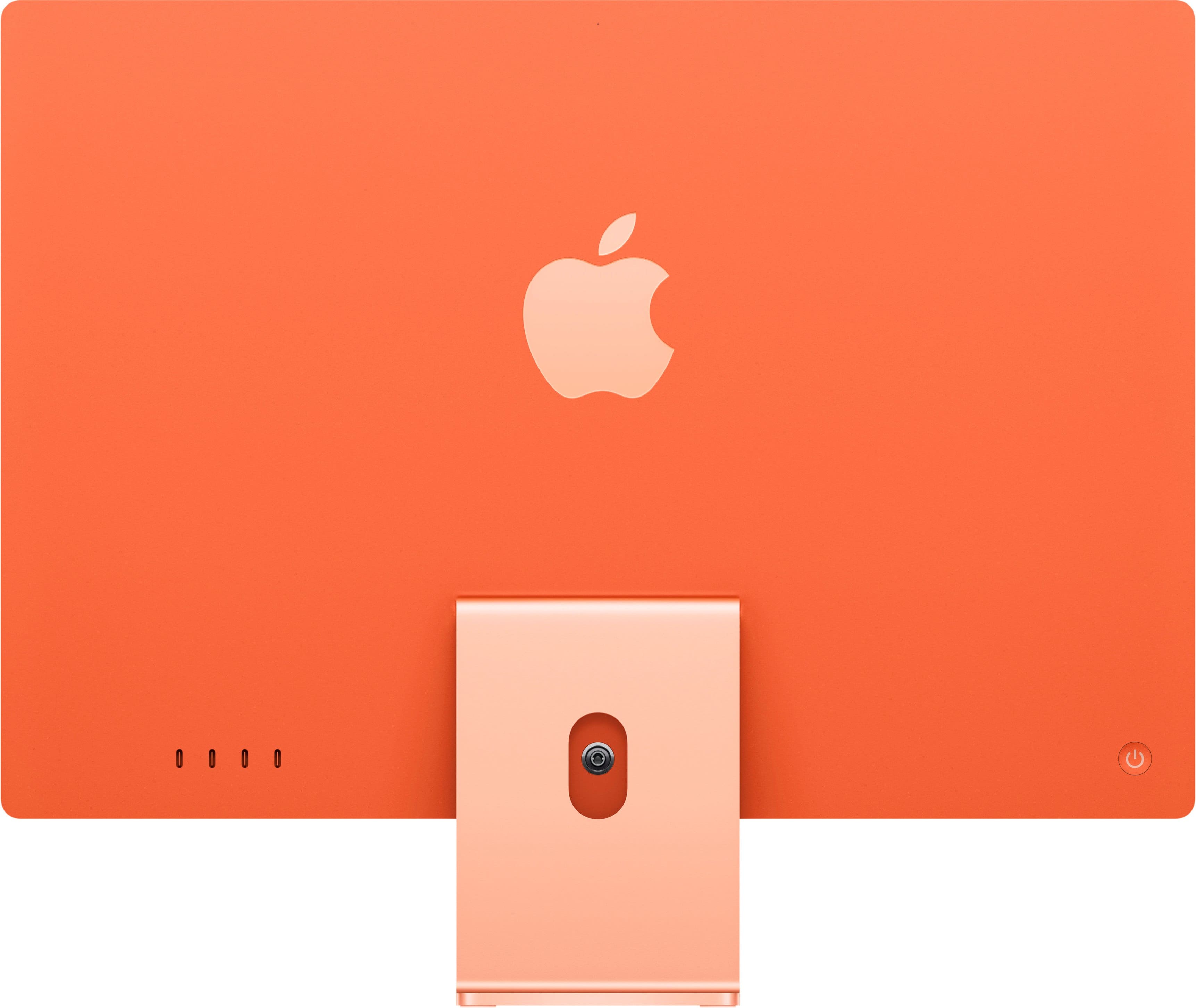 Alt View 11. Apple - iMac 24-inch All-in-One - M4 chip - Built for Apple Intelligence - 10 Core CPU - 10 Core GPU - 16GB Memory - 256GB SSD - Orange.