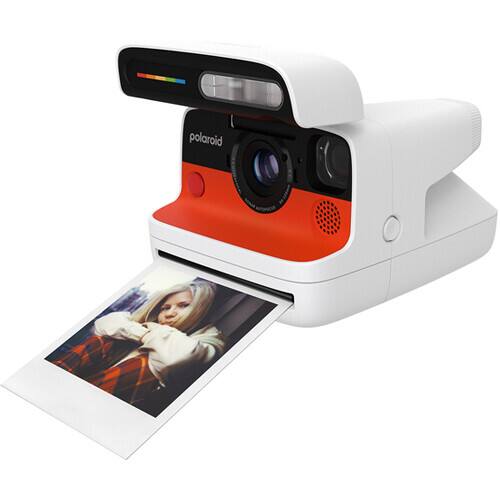 Alt View 5. Polaroid - Polaroid Flip White Camera + Color Film Bundle (8 photos ) + More - White.