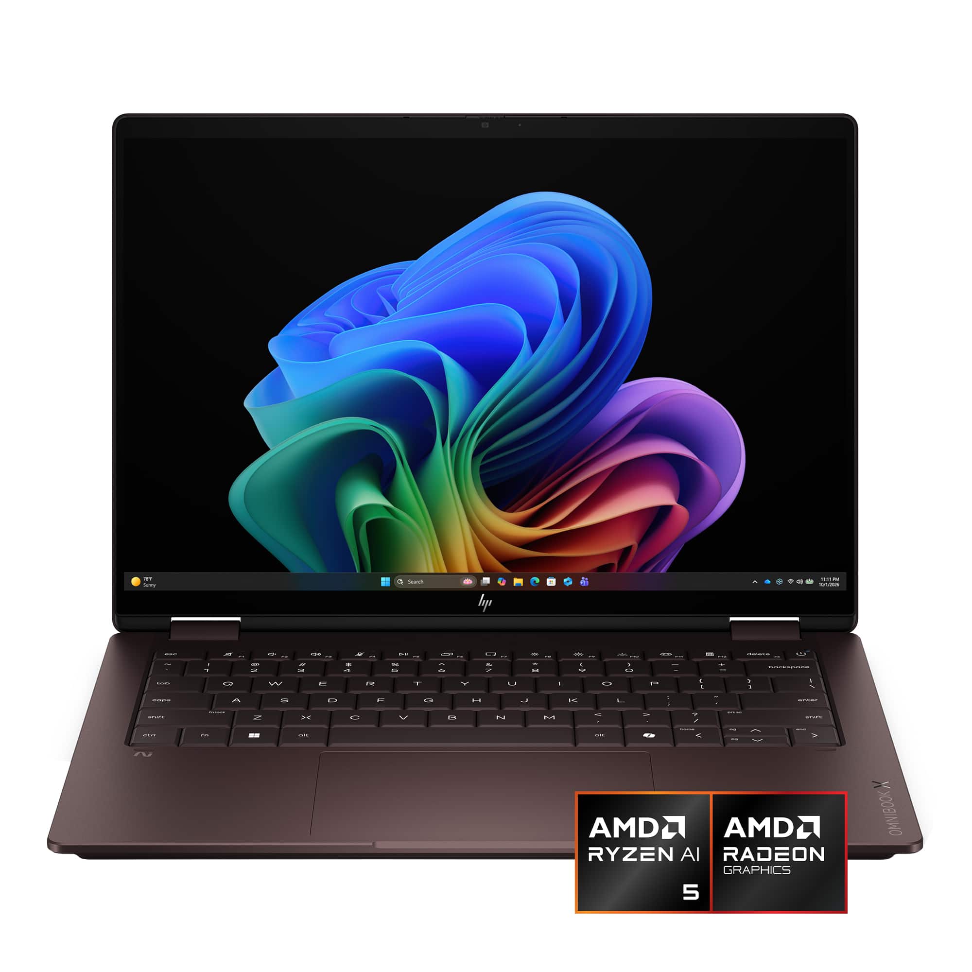 "HP - OmniBook X Flip 2-in-1 - 14"" 2K OLED Touchscreen Laptop - AMD Ryzen AI 5 (2026) - 16GB Memory - 512GB SSD - Copilot+ PC - Deep Espresso" price history on PriceWatchPro