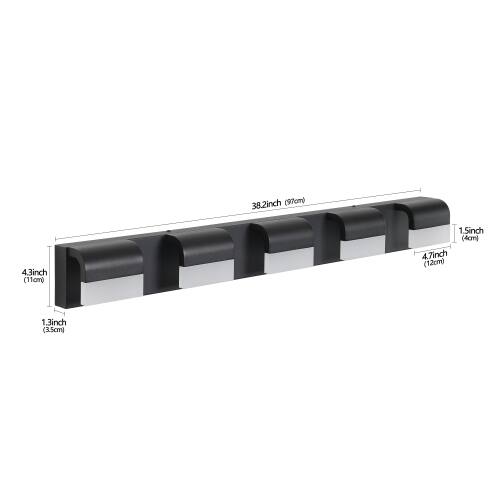 38.2inch (97cm)  
4.3inch (11cm)  
1.5inch (4cm)  
4.7inch (12cm)  
1.3inch (3.5cm)