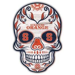Fan Creations - Syracuse Orange 12'' Sugar Skull Sign - Multicolor