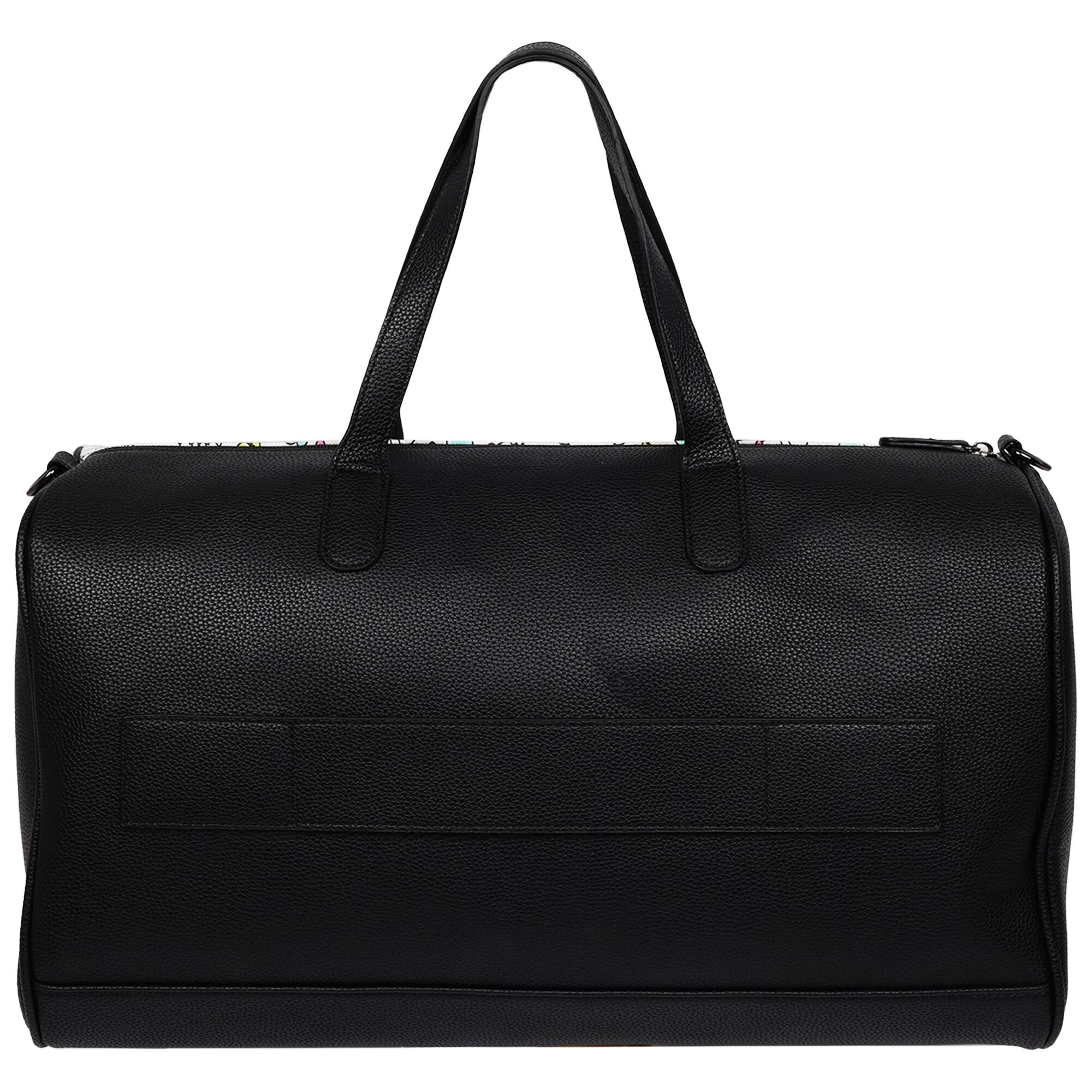 Back. Ful - Sanrio Hello Kitty and Friends “Sugar Rush” Black & White Weekender Duffel - BLACK.