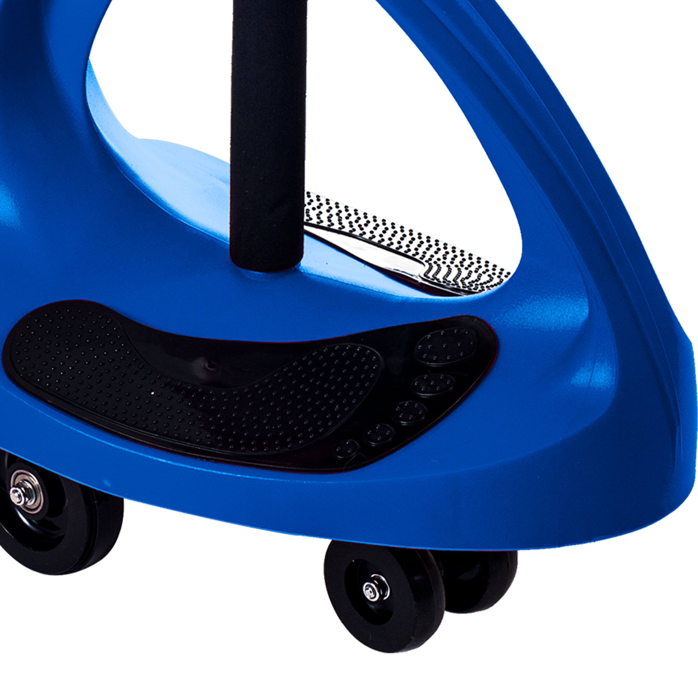 Angle. Lil Rider - Wiggle Car for Ages 3 and Up - Twist, Wiggle, and Go (Blue).