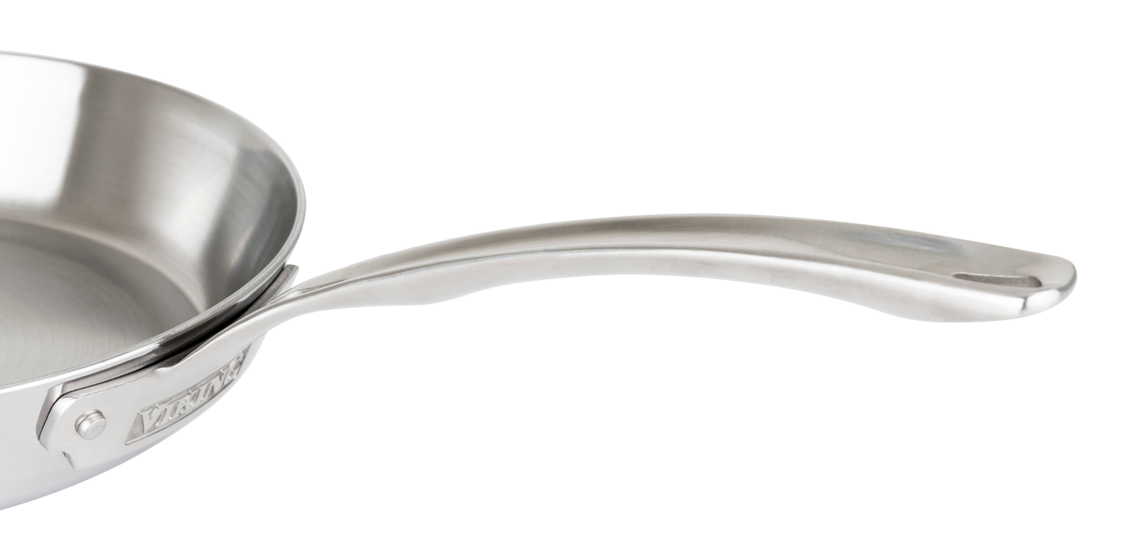 Alt View 11. Viking - Contemporary 3 Ply 7-Piece Cookware Set- Mirror - Stainless Steel.